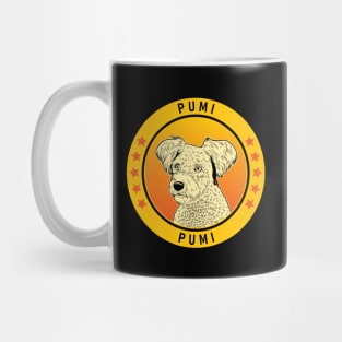 Pumi Dog Portrait Mug